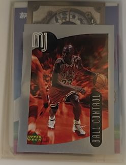 1998-99 Upper Deck MJ Sticker Collection #84 Michael Jordan — front