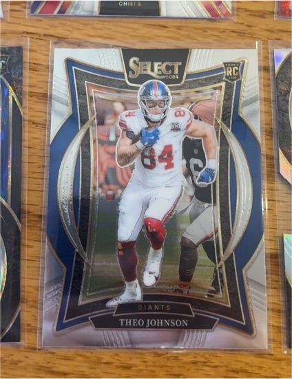 2024 Panini Select #96 Theo Johnson — front