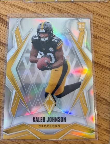 2025 Panini Phoenix #182 Kaleb Johnson — front
