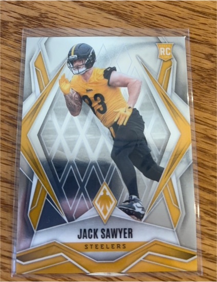 2025 Panini Phoenix #233 Jack Sawyer Rookie Steelers — front