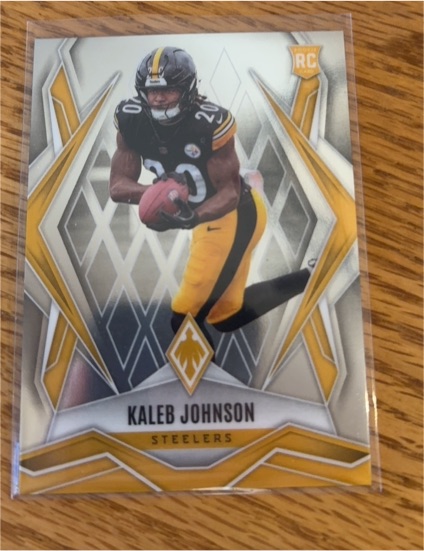 2025 Panini Phoenix #RC Kaleb Johnson — front