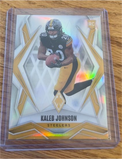 2025 Panini Phoenix #182 Kaleb Johnson — front