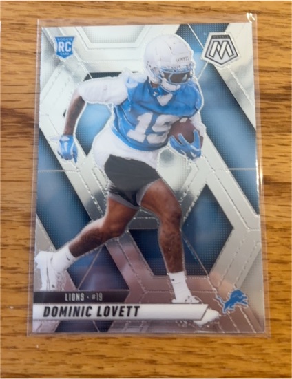 2025 Panini Mosaic #363 Dominic Lovett — front