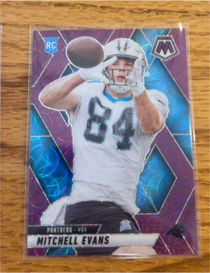 2025 Panini Mosaic #344 Mitchell Evans — front