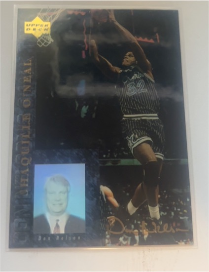 1994 Upper Deck USA Basketball Don Nelson's Chalk Talk #CT9 Shaquille O'Neal — front
