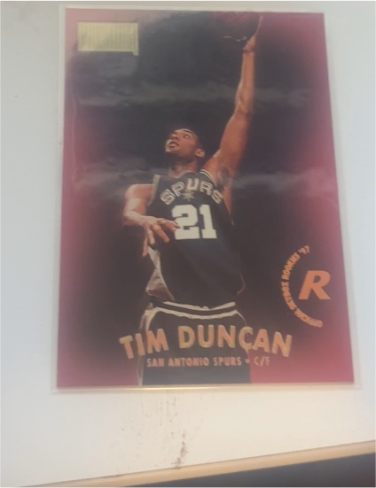 1997-98 SkyBox Premium #112 Tim Duncan Rookie — front