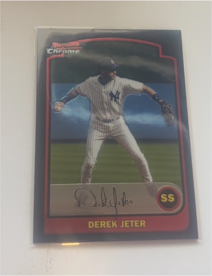 2003 Bowman Chrome #2 Derek Jeter — front
