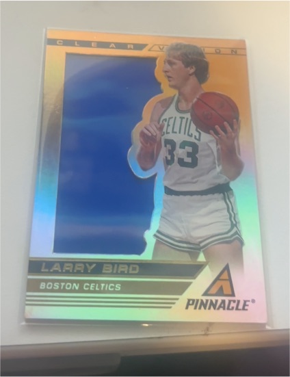 2013-14 Pinnacle Clear Vision #82 Larry Bird — front