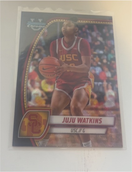 2024-25 Bowman University Chrome #37 Juju Watkins — front
