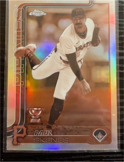 2025 Topps Chrome #300 Paul Skenes — front