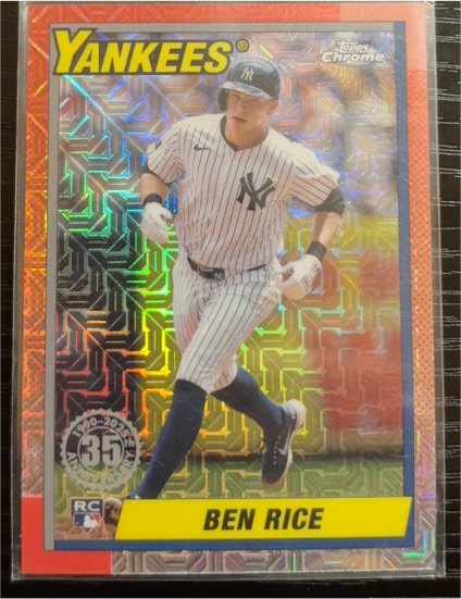 2025 Topps '90 Topps Silver Pack Chrome #T90C-86 Ben Rice — front