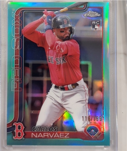 2025 Topps Chrome #194 Carlos Narvaez — front