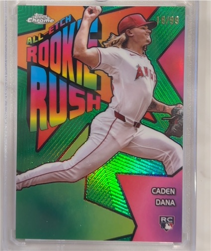 2025 Topps Chrome #CERR-20 Caden Dana All Etch Rookie Rush — front