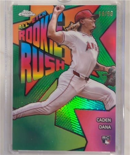 2025 Topps Chrome #CERR-20 Caden Dana All-Etch Rookie Rush — front