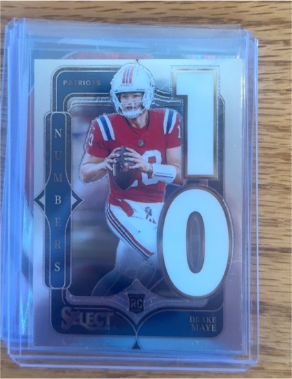 2024 Panini Select #20 Drake Maye — front