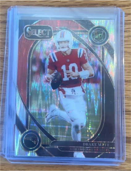 2024 Panini Select #218 Drake Maye — front