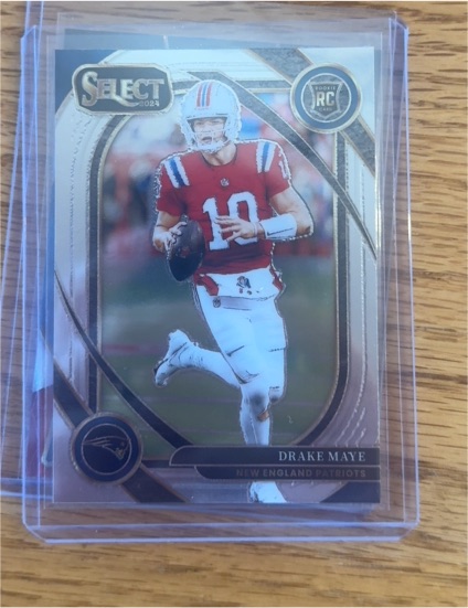 2024 Panini Select #218 Drake Maye — front