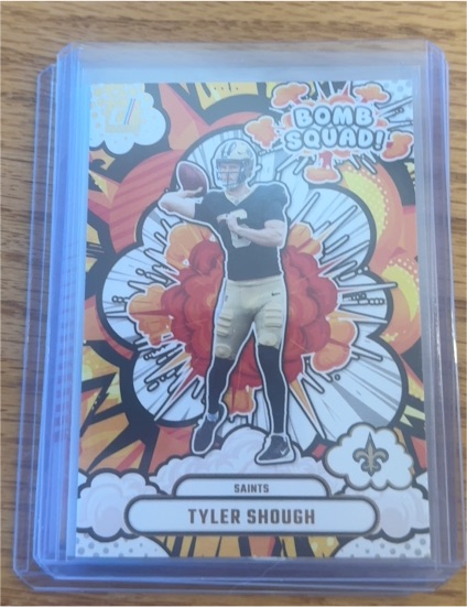2025 Panini Donruss Bomb Squad #BS-TSH Tyler Shough — front