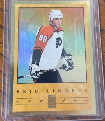 1995-96 Donruss Elite #6 Eric Lindros — front
