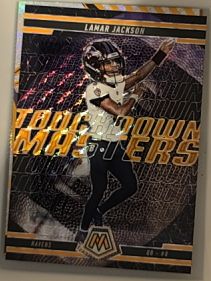 2025 Panini Mosaic Touchdown Masters #5 Lamar Jackson — front
