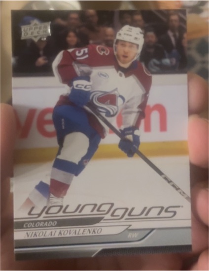 2024-25 Upper Deck Series 2 #466 Nikolai Kovalenko — front