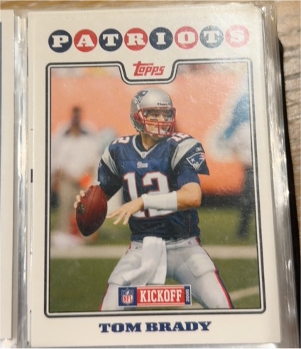 2008 Topps Kickoff #111 Tom Brady — front