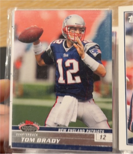 2008 Topps Stadium Club #2 Tom Brady — front