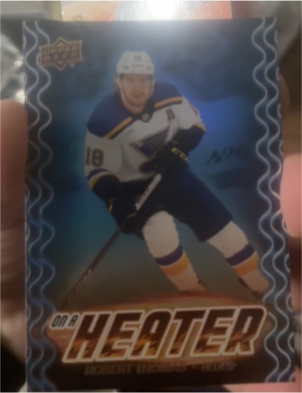 2024-25 Upper Deck #OH-3 Robert Thomas On a Heater — front