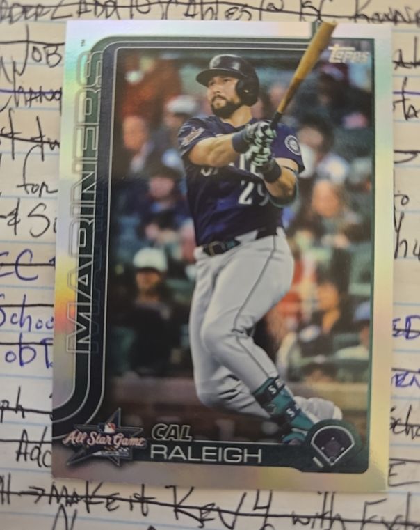 2025 Topps Update #ASG-9 Cal Raleigh — front
