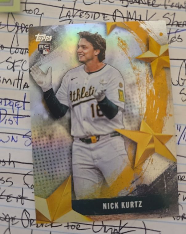 2025 Topps Update Stars of MLB #SMLB-61 Nick Kurtz — front