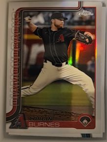 2025 Topps Chrome #17 Corbin Burnes — front