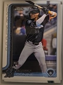 2025 Topps #447 Griffin Conine — front
