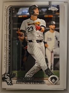 2025 Topps #344 Andrew Benintendi — front