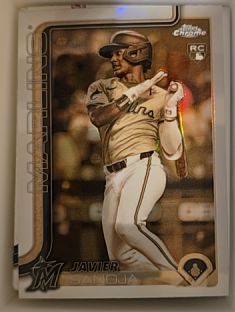 2025 Topps Chrome #76 Javier Sanoja — front