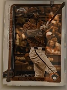 2025 Topps Chrome #9 Bryan Reynolds — front
