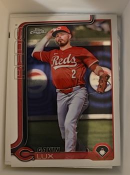 2025 Topps Chrome #237 Gavin Lux — front