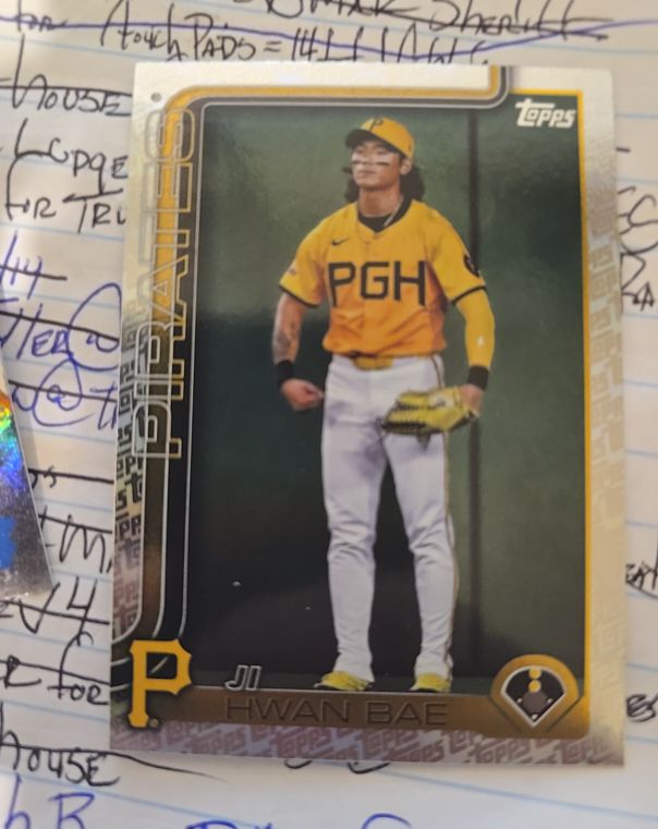 2025 Topps Update #US64 Ji Hwan Bae — front