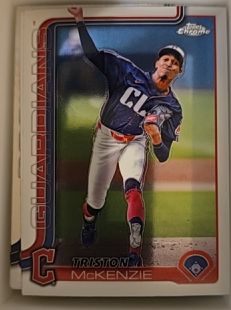 2025 Topps Chrome #21 Triston McKenzie — front