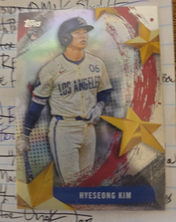 2025 Topps Update #SMLB-83 Hyeseong Kim Stars of MLB — front