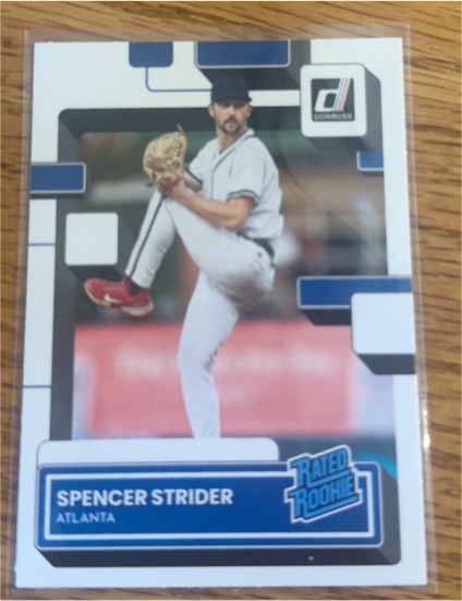 2022 Donruss #76 Spencer Strider — front
