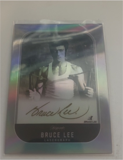 2024 Keepsake #183 Bruce Lee Lasergraph — front