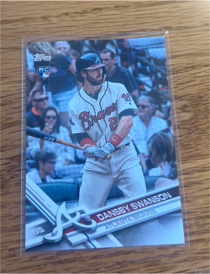 2017 Topps #87 Dansby Swanson — front