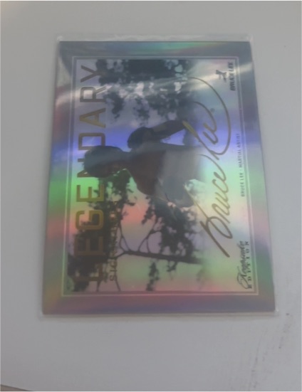2024 Keepsake Bruce Lee 50th Anniversary Silver Legendary Signature Insert — front