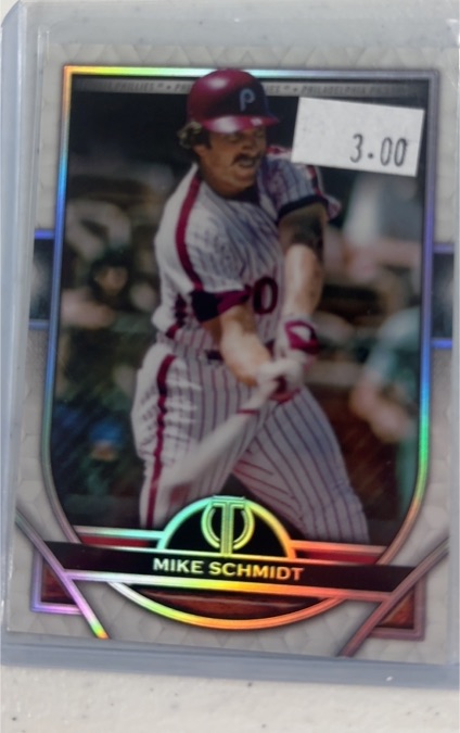 2021 Topps Tribute #25 Mike Schmidt — front