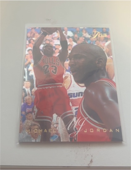 1995-96 Flair #15 Michael Jordan — front