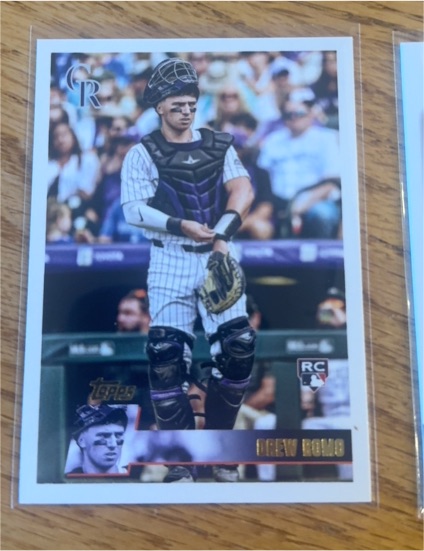 2023 Topps #Drew Romo Rookie Card — front