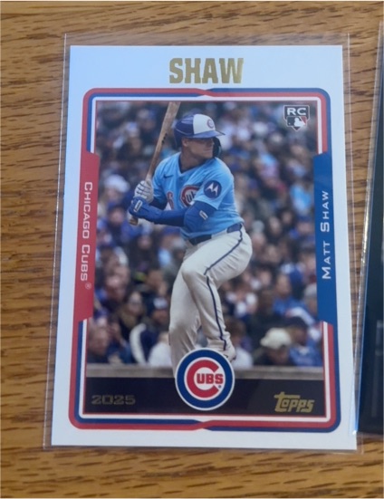 2025 Topps Archives #263 Matt Shaw — front