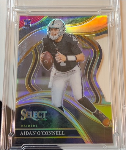 2023 Panini Select Club Level #298 Aidan O'Connell — front