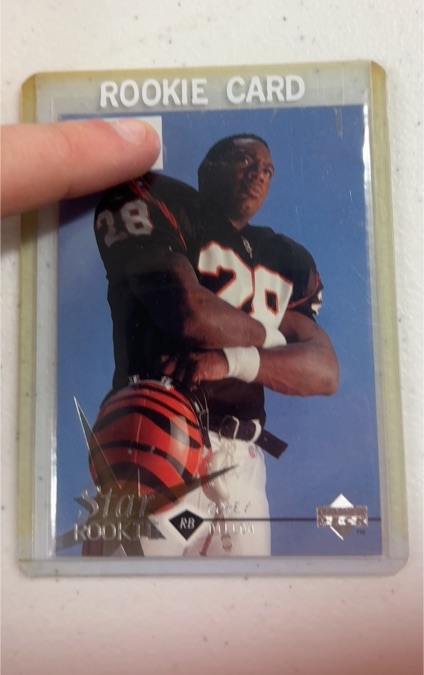 1997 Upper Deck #24 Corey Dillon Star Rookie Cincinnati Bengals — front
