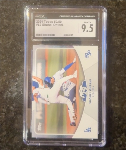 2024 Topps 50/50 #62 Shohei Ohtani — front